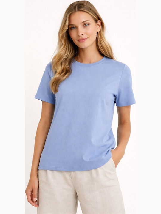 Only Carmakoma Women's Blue T-shirt