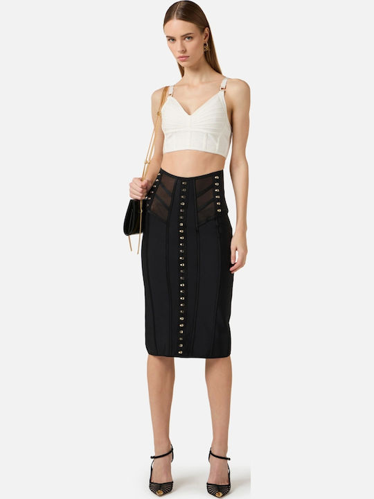 Elisabetta Franchi Women's Blouses White Top Elisabetta Franchi Women's Blouses White Top