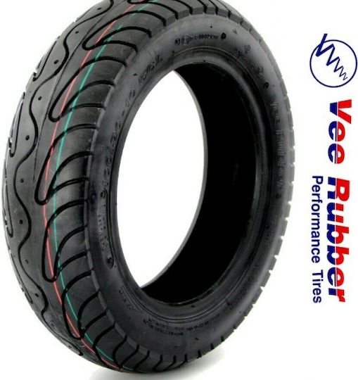 Vee Rubber Cauciuc Scooter cu Dimensiune 3.5-10 56J pentru Spate Fără Cameră de Aer