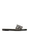 Damen Flache Sandalen Schwarz