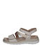 Leather Women's Anatomic Sandals Beige