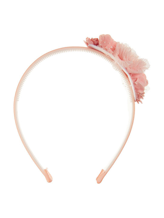 Alouette Kids Headband with Pink Flower