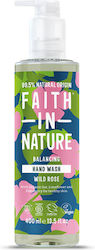 Faith in Nature Κρεμοσάπουνο Τριαντάφυλλο 400ml