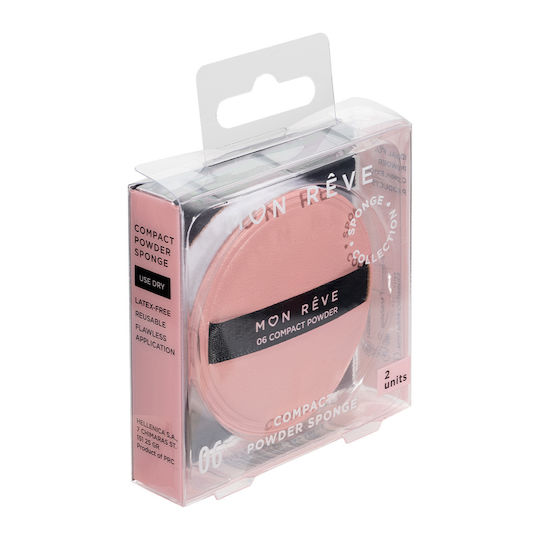 Mon Reve Set with Make Up Sponges for Powder 2 Pieces
