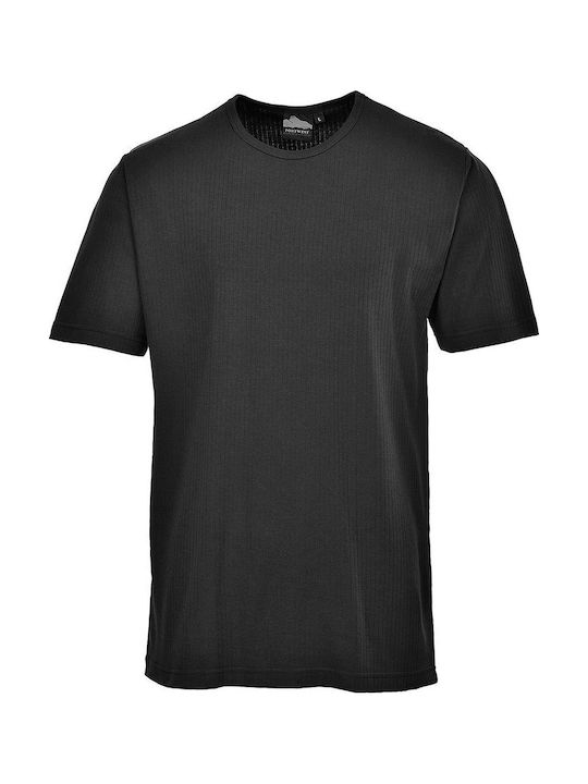 Portwest Work Shirt Black