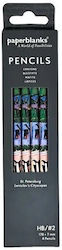 Paperblanks Set of 4 Black Pencils
