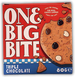 One Big Bite Троен Шоколад Бисквита 80гр
