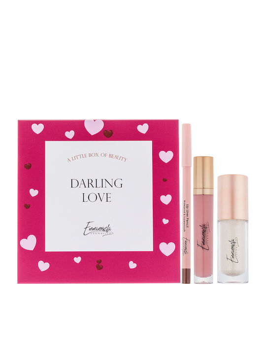 Emmanouela Cosmetics Комплект За Грим За Устни 3 Бройки