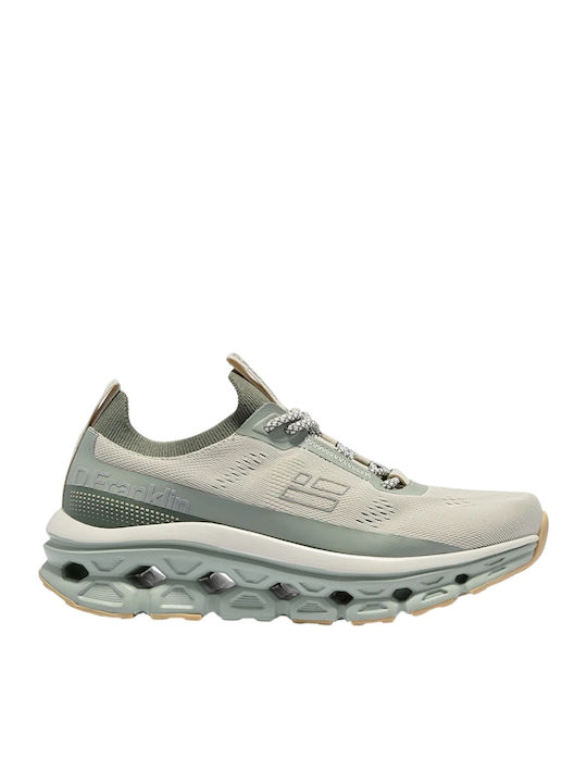 D.Franklin Γυναικεία Sneakers Khaki