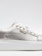 Damen Flatforms Sneakers Gold