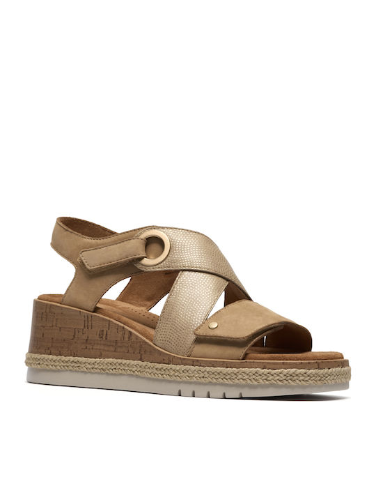 Sun Summer Women's Platforms Beige
