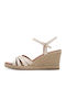 Sommer Damenplattformen Beige