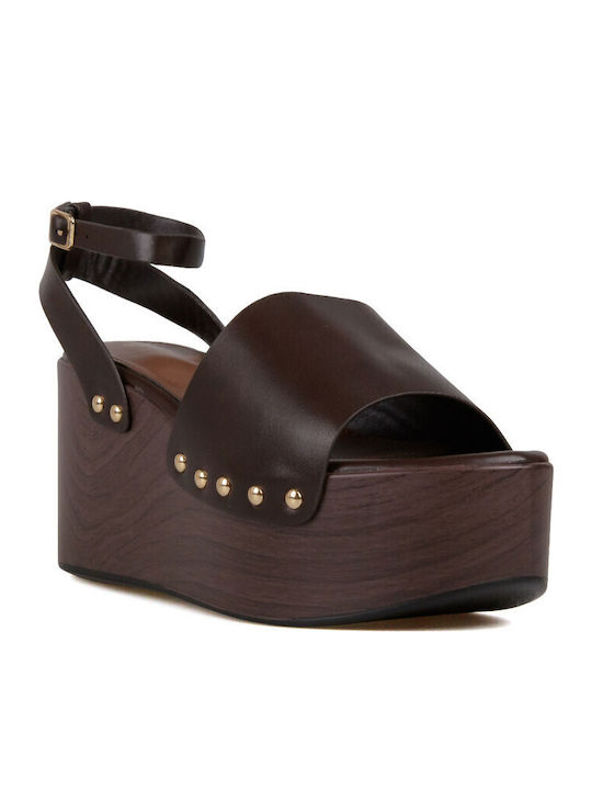 Silia D Summer Women's Brown Platforms