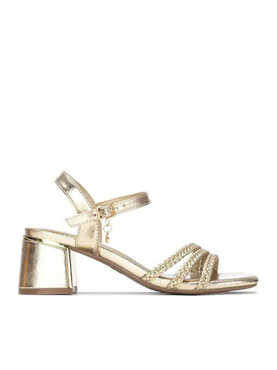 Xti Gold Sandals