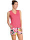 Muydemi Summer Women's Pyjama Set Orange