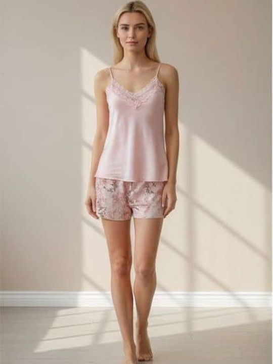 Cootaiya Καλοκαιρινό Babydoll Σομόν