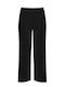 Women's Pantaloons with Rubber Band Black
