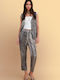Women's Fabric Trousers Gray