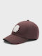 Boss Cotton-twill Cap Braided Double B Monogram Ari-b-icon-braid Dark Brown Jockey Women's Dark Brown 50562252-206