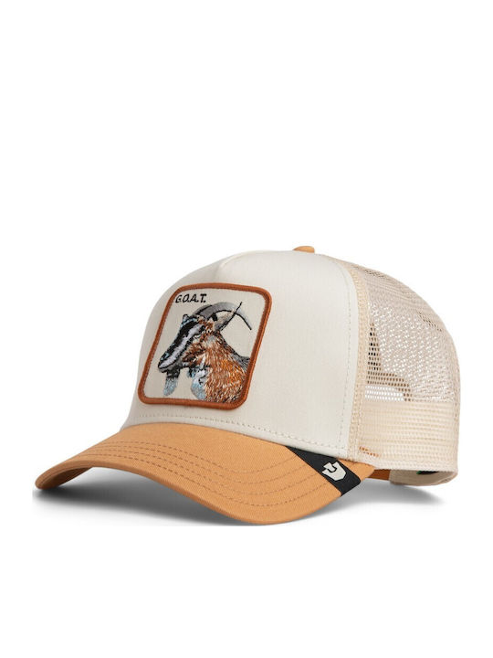 Kids Jockey Cap Goat Mini Goat Beige Goorin Bros
