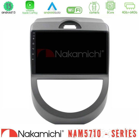 Nakamichi Ηχοσύστημα Αυτοκινήτου για Kia Soul 2009-2011 (Bluetooth/USB/WiFi/GPS/Apple-Carplay/Android-Auto) με Οθόνη Αφής 9"