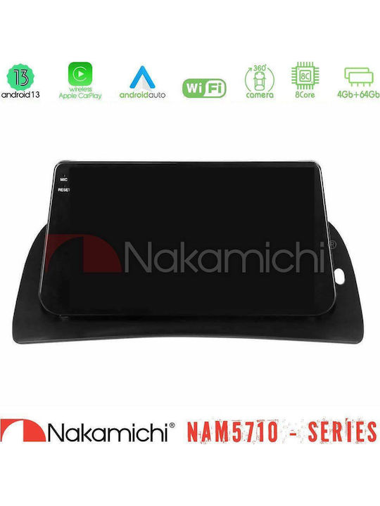 Nakamichi Car Audio System for Renault Kangoo 2014-2018 Bluetooth USB WiFi GPS Apple CarPlay Android Auto with 9" Touch Screen