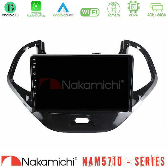 Nakamichi Car Audio System for Ford Ka 2016-2020 Bluetooth USB WiFi GPS Apple CarPlay Android Auto with 9" Touch Screen