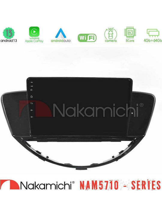Nakamichi Car Audio System for Subaru Tribeca 2007-2014 Bluetooth USB WiFi GPS Apple CarPlay Android Auto with 9" Touch Screen