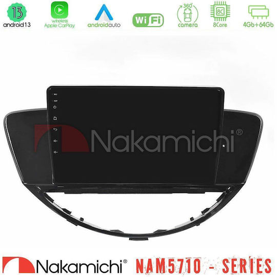 Nakamichi Car Audio System for Subaru Tribeca 2007-2014 Bluetooth USB WiFi GPS Apple CarPlay Android Auto with 9" Touch Screen