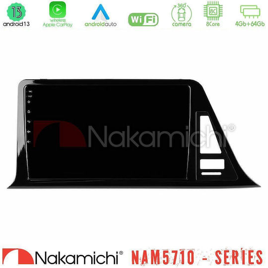 Nakamichi Car Audio System for Toyota C-HR 2017-2022 Bluetooth USB WiFi GPS Apple CarPlay Android Auto with 9" Touch Screen