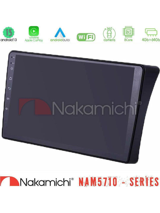 Nakamichi Car Audio System for Nissan Navara / Pathfinder 2006-2011 Bluetooth USB Wi-Fi GPS Apple CarPlay Android Auto with 9 Inch Touch Screen