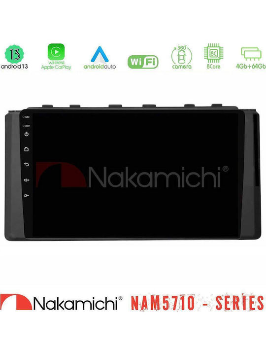 Nakamichi Car Audio System for Subaru BRZ 2022 Bluetooth USB WiFi GPS Apple CarPlay Android Auto with 9" Touch Screen