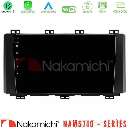 Nakamichi Ηχοσύστημα Αυτοκινήτου για Seat Ateca 2017-2021 (Bluetooth/USB/WiFi/GPS/Apple-Carplay/Android-Auto) με Οθόνη Αφής 9"
