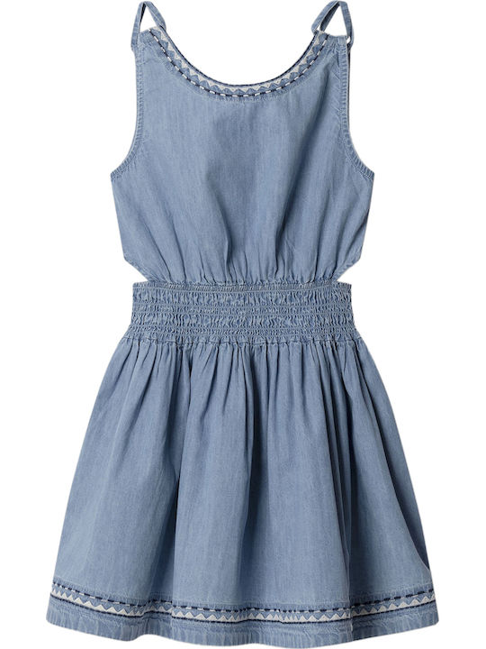 Ivanny Girls Dress Lt Blue