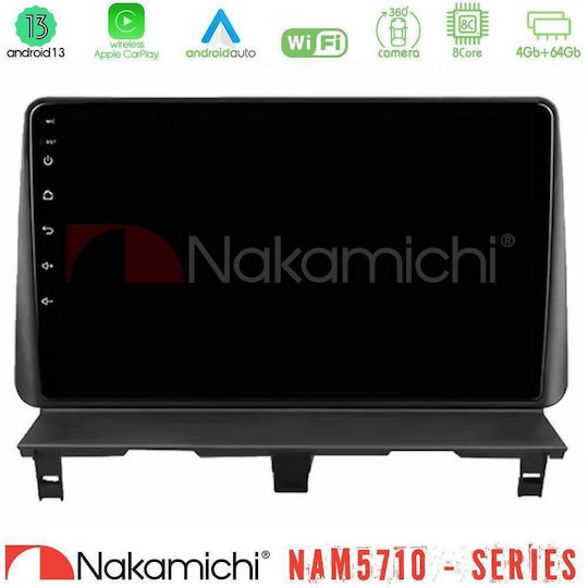 Nakamichi Car Audio System for Peugeot Partner Citroen Berlingo 2002-2008 Bluetooth USB WiFi GPS Apple CarPlay Android Auto with 9" Touch Screen