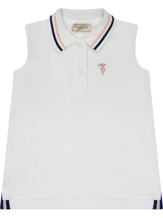 Girls Dress Sleeveless White