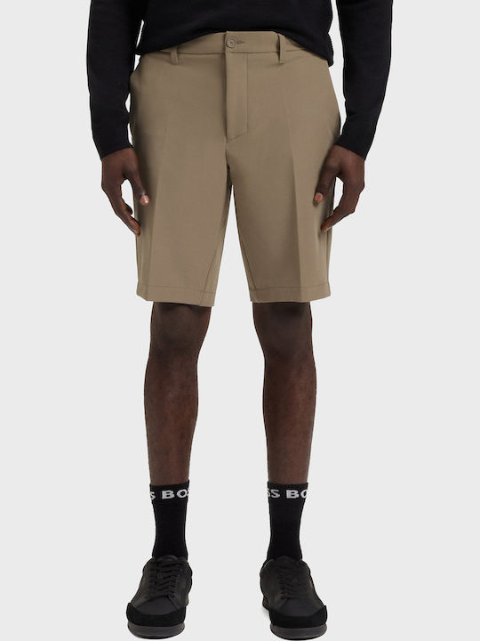 Boss Ανδρική Βερμούδα Dark Beige