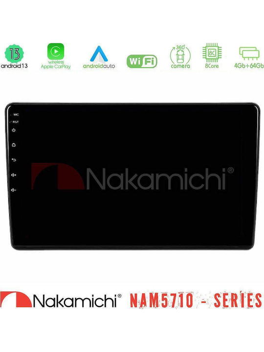 Nakamichi Car Audio System for Peugeot Partner / Partner Tepee Citroen Berlingo 2008-2018 Bluetooth USB WiFi GPS Apple CarPlay Android Auto with 9" Touch Screen