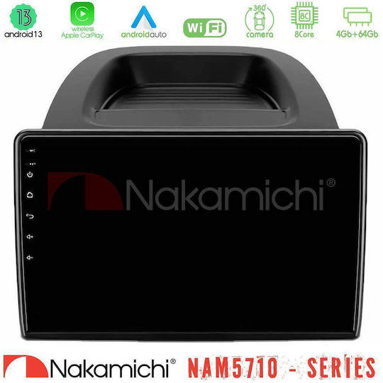 Nakamichi Ηχοσύστημα Αυτοκινήτου για Ford EcoSport 2018-2020 (Bluetooth/USB/WiFi/GPS/Apple-Carplay/Android-Auto) με Οθόνη Αφής 10"