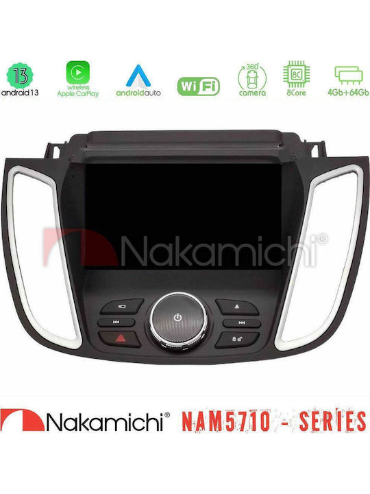Nakamichi Car Audio System for Ford C-Max / Kuga 2013-2019 Bluetooth USB WiFi GPS Apple CarPlay Android Auto with 9" Touch Screen