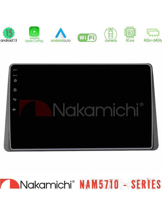 Nakamichi Sistem Audio Auto pentru Dacia Duster 2022 (Bluetooth/USB/WiFi/GPS/Apple CarPlay/Android Auto) cu Ecran Tactil 9"