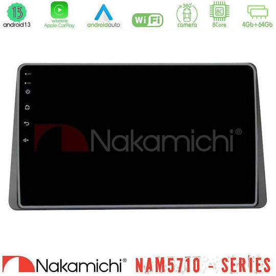 Nakamichi Auto-Audiosystem für Dacia Duster 2022 mit Touchscreen 9" Bluetooth USB WiFi GPS Apple CarPlay Android Auto