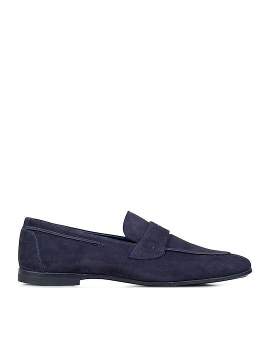 Sigotto Men's Moccasins in Blue Colour