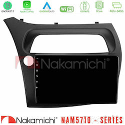 Nakamichi Sistem Audio Auto pentru Honda Civic 2006-2011 (Bluetooth/USB/WiFi/GPS/Apple CarPlay/Android Auto) cu Ecran Tactil 9"