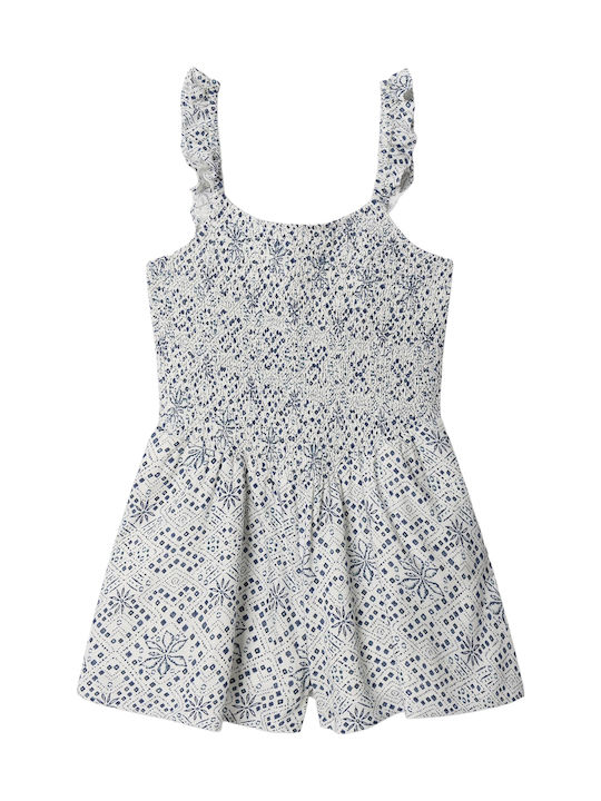 Playsuit Kids Shorts/Bermuda Fabric Irene Mousse White
