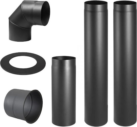 Kit Tuburi De Fum Parkanex Oțel Ø150 Grosime 2mm
