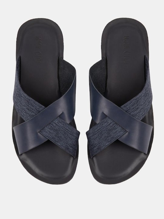 Rock Club Men's Sandals In Blue Colour