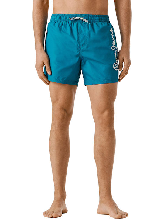 Pepe Jeans Men's Swimwear Shorts 557/dk Turquoise