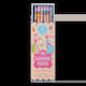 Floss & Rock Buntstifte Set 6 Farben Princess