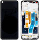 Realme Screen with Touch Mechanism and Frame for Realme 9 Pro (Black)